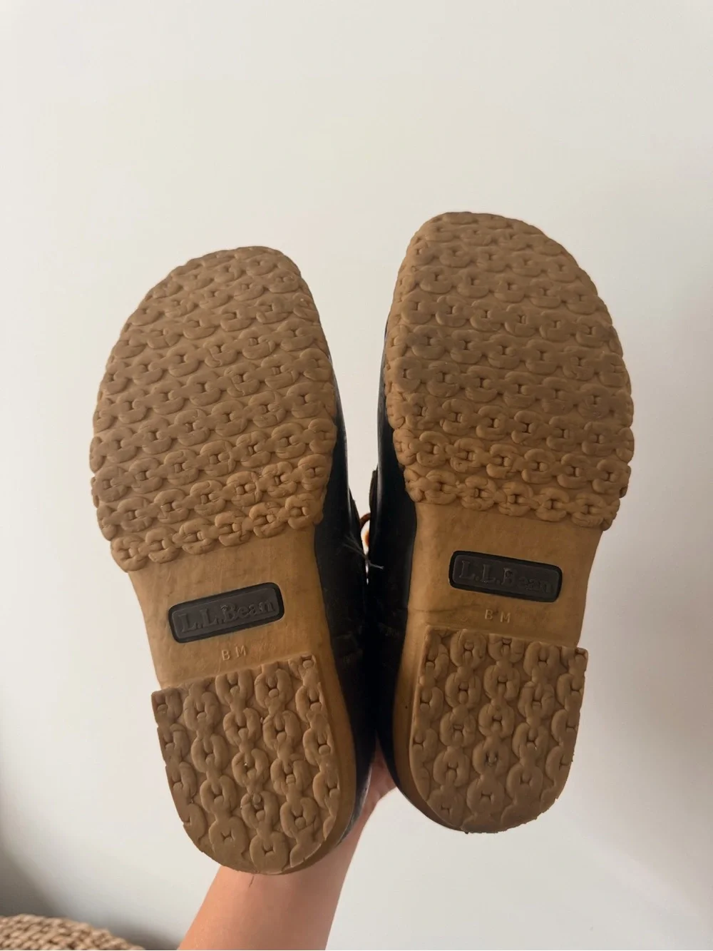 L.L. Bean Brown Moc Duck Boots